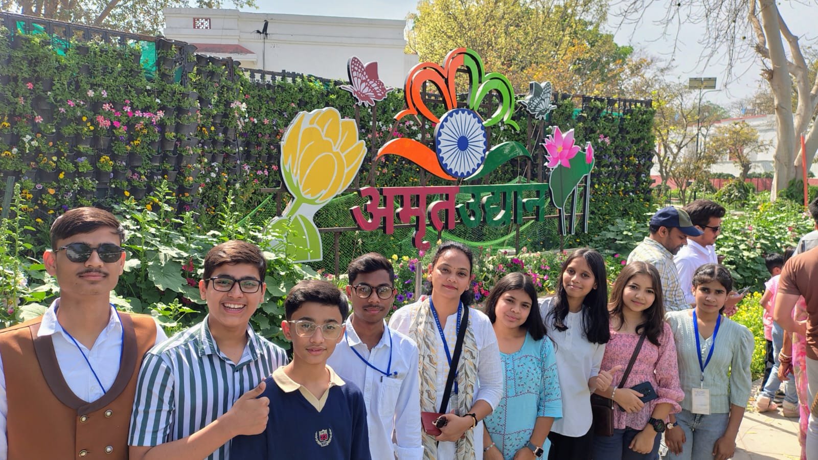 राष्ट्रपति भवन “अमृत उद्यान” भ्रमण